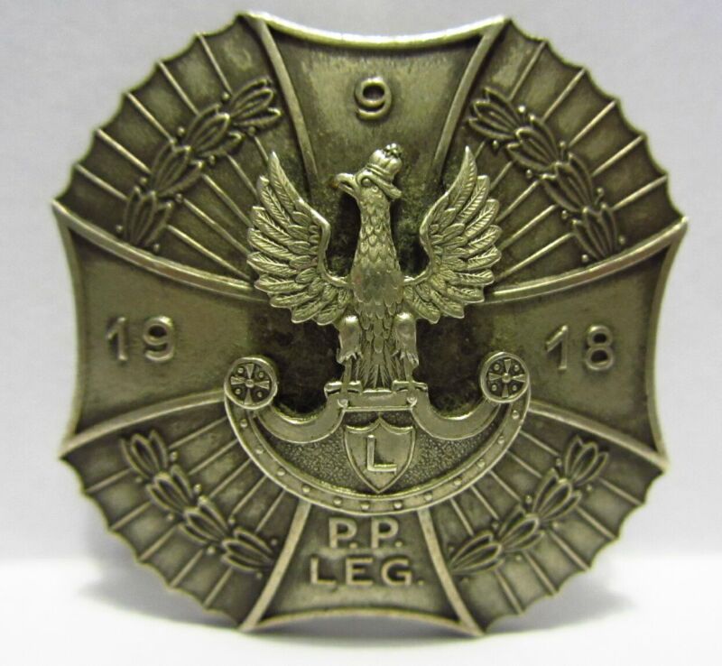 Odznaka 9 Pułku Piechoty Legionów - rzadsza i ciekawa odznaka